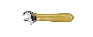 Clé à molette ouverture 34 mm, longueur 310 mm, isolée 1000v - AGI Robur - 431201