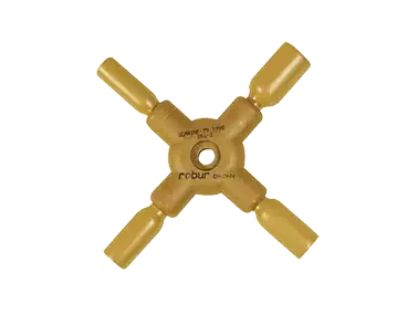 Clé en croix 7x9x11x13 mm, isolée 1000v - AGI Robur - 431419