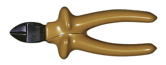 Pince coupante diagonale renforcée long. 200 mm, capacité 2 mm, isolée 1000v - AGI Robur - 431447