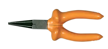 Pince à becs ronds longueur 160 mm isolée 1000v - AGI Robur - 431531