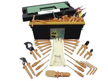 Composition 38 outils en caisse plastique. - AGI Robur - 432011