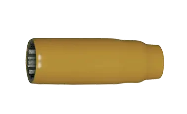 Douille 12 pans femelle 1/2'' série longue, 16 mm - AGI Robur - 432063