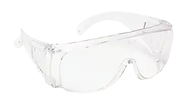 Lunettes type visiteurs incolore. anti uv. en166, en170 (2-1,2) - AGI Robur - 436037