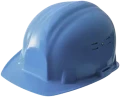 Casque de chantier bleu, en397 - AGI Robur - 436049
