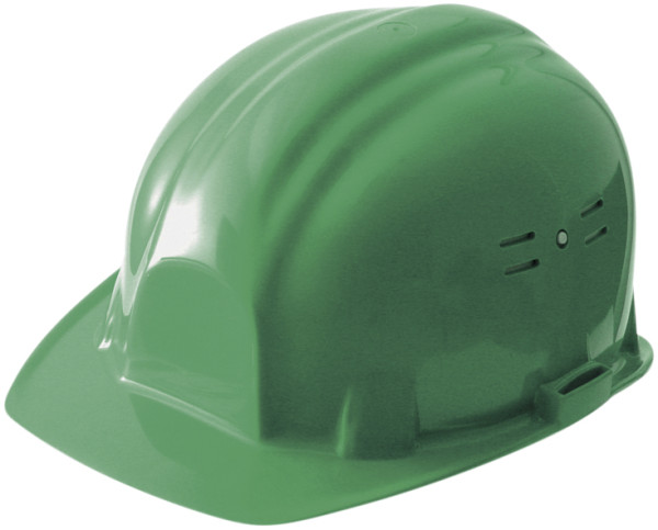 Casque de chantier vert, en397 - AGI Robur - 436051