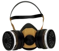 Demi masque respiratoire prévu pour deux filtres, en140 - AGI Robur - 436063