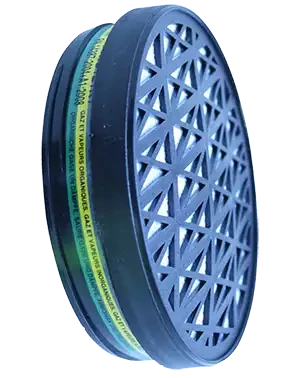 Galette filtre pour demi masque fil1, en14387, abek1 - AGI Robur - 436068