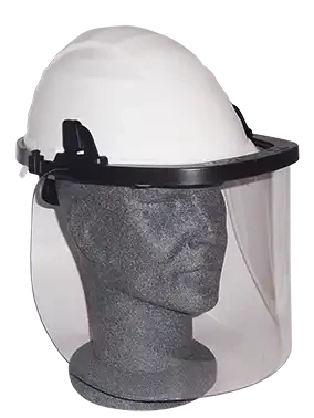 Ensemble casque électricien et pare-visage relevable. - AGI Robur - 436087