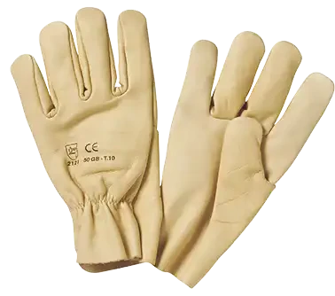 Gants de travail en cuir taille 10 en388 - AGI Robur - 436104
