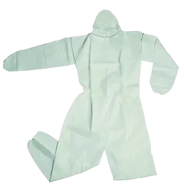 Combinaison à usage unique non tissé polypro avec capuche, risques mineurs, t l - AGI Robur - 436290