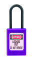 Cadenas de consignation violet, non conducteur, anse 4.8 mm, clé unique  - AGI Robur - 437236