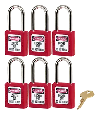 Kit de consignation, 6 cadenas s'entre-ouvrant - AGI Robur - 437270