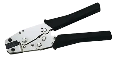 Pince à sertir à cliquet pour embouts de câblage de 0,5 à 6,0 mm² - AGI Robur - 442004