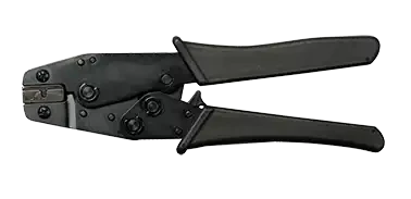 Pince à sertir les embouts de câblage à cliquet automatique, cap 0,5-2,5 mm² - AGI Robur - 442025