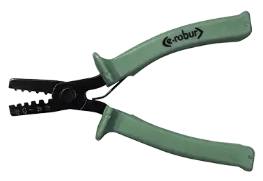 Pince à sertir pour embouts de câblage capacité 0,5 à 2,5 mm² - AGI Robur - 442061