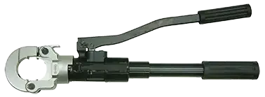 Presse hydraulique manuelle à deux étages force 60 kn, capacité 300 mm². - AGI Robur - 443005