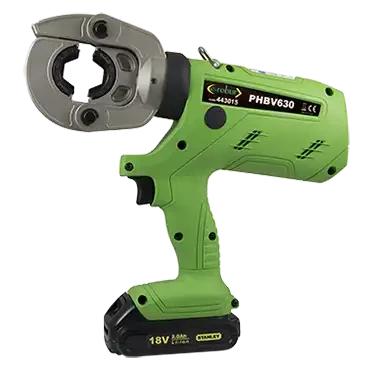 Presse hydraulique sur batterie force 60 kn, capacité 300 mm². - AGI Robur - 443015