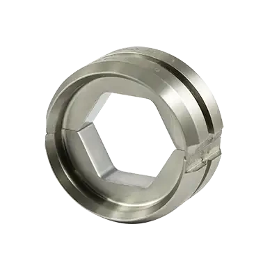 Matrice hexa pour presse 6 tonnes et cosses ind. al/cu, capacité 180 à 240 mm² - AGI Robur - 443133