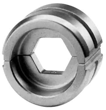 Matrice hexa pour presse 6 tonnes et cosses cu nfc 20-130, 50 mm² - AGI Robur - 443161