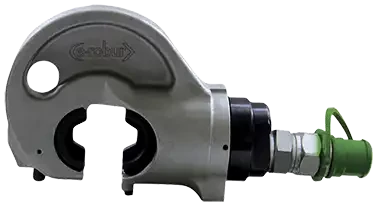 Tête de sertissage 120 kn, tête col de cygne, capacité 300 mm². nécessite pompe - AGI Robur - 444017