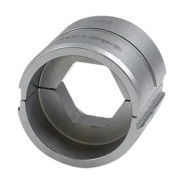 Matrice hexa pour presse 12 tonnes et cosses ind. al/cu, capacité 300 mm² - AGI Robur - 444507