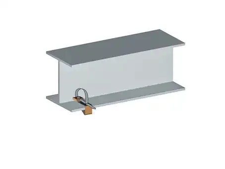 Attache bord de tôle pour plat 3-10 mm et collier 6-9 mm. 25 pièces - AGI Robur - 861029