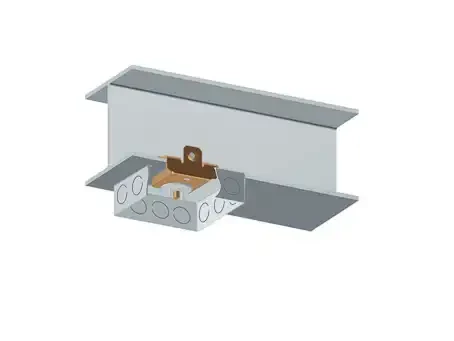 Attache pour plat 14 - 20 s avec vis m6 - AGI Robur - 861051