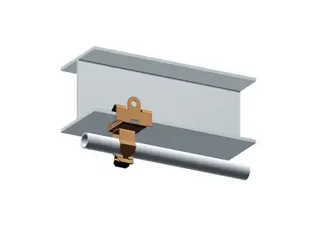 Attache pour plat 14 - 20 et tube 22 - 30mm - AGI Robur - 861073