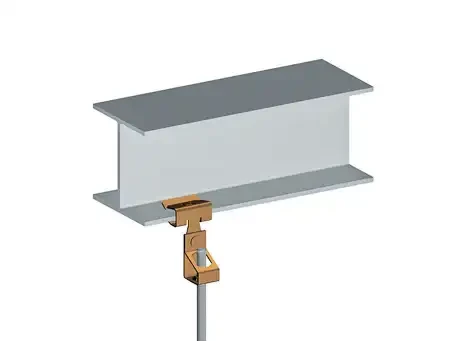 Attache pour plat 14 - 20 et perçage m8 - AGI Robur - 861437