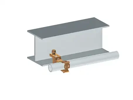 Attache pour plat < ou = 18 et tube 18 - 27mm - AGI Robur - 861497