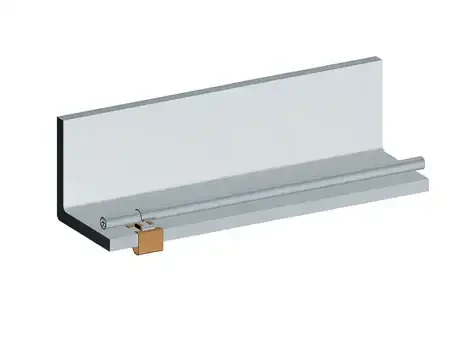 Attache de fixation de clip cr sur plat de 16-20 mm. 25 pièces - AGI Robur - 861553