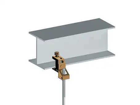 Attache pour plat < ou = 18 et perçage m8 - AGI Robur - 861607