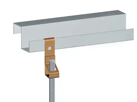 Attache pour plat 5 - 7  et perçage m10 - AGI Robur - 861655