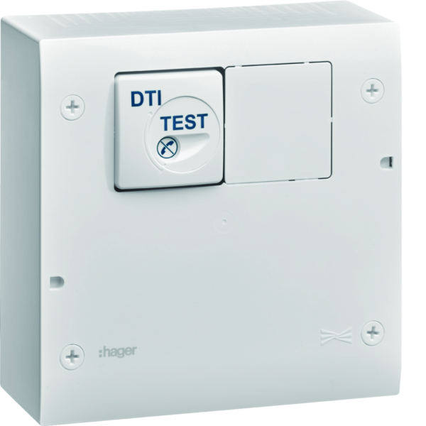 Coffret de communication semi-équipé tél / tv - Hager - TN401