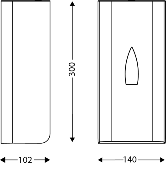 Distributeur de mousse yaliss inox - JVD - 8442158