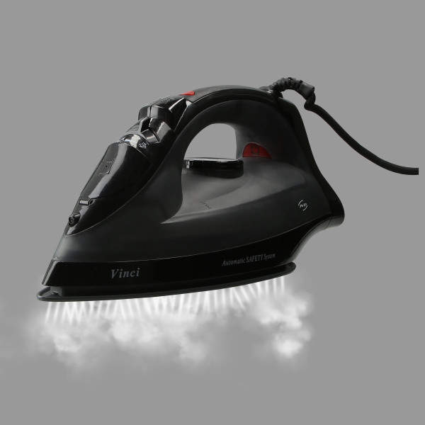 Fer à repasser vapeur vinci noir - JVD - 8661115