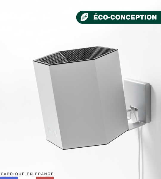 Shield compact mural - noir mat - JVD - 8772157-BK