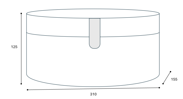 Boîte sèche-cheveux adesign anglo - JVD - 8992342