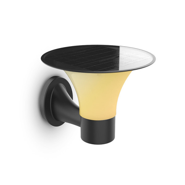 Sunny smart applique murale solaire 15w 2cct ip65 + detect rf 3ans - Miidex - 100999