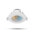 Carat ii cct spot plafond 9w 3k/4k/6.5k orient & inclinab connect blc - Miidex - 101052