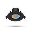 Carat ii cct spot plafond 9w 3k/4k/6.5k orient & inclin connect noir - Miidex - 101054