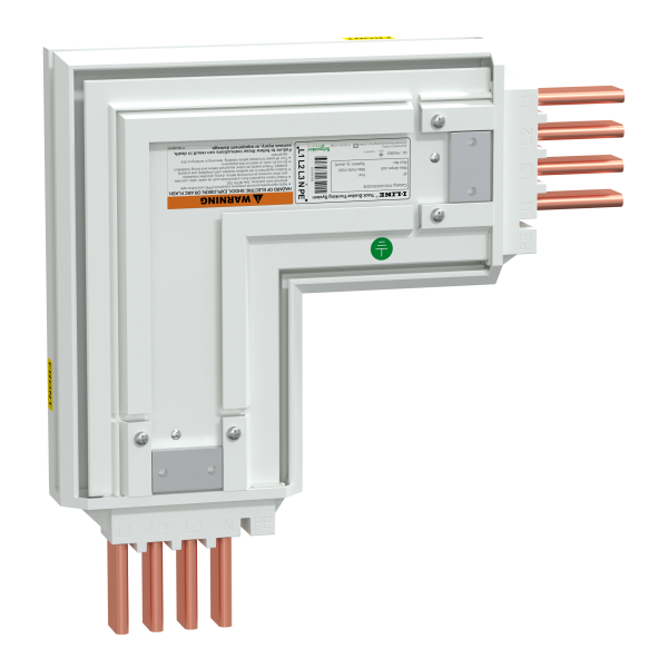 I-line track-coude 400a avec neutre interne-3ph+n+per-ip42-400a-ral9003 - Schneider Electric - ITSC400GS42EIE