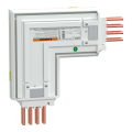 I-line track-coude 400a avec neutre interne-3ph+n+per-ip42-400a-ral9003 - Schneider Electric - ITSC400GS42EIE