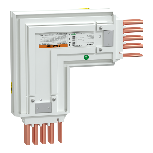 I-line track-coude 630a avec neutre interne-3ph+n+per-ip42-630a-ral9003 - Schneider Electric - ITSC630GS42EIE