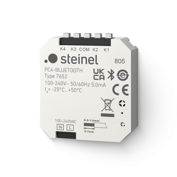Coupleur à bouton-poussoir pc4-bluetooth - Steinel - 067342