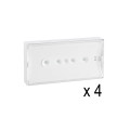 Lot de 4 baes ambiance uraone 111227 reconditionnés avec embase av. 2020 - URA - UR811227N-R