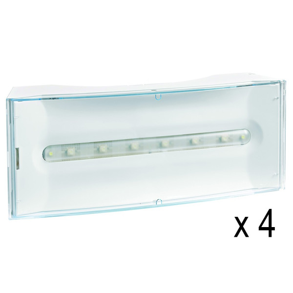 Lot de 4 baes ambiance uralife 118228 reconditionnés avec patère - URA - UR818228N-R