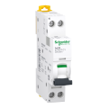 Acti9 idt40t  - disjoncteur modulaire - 1p+n - 1a new - courbe c - 4500a/6ka - Schneider Electric - A9P22691