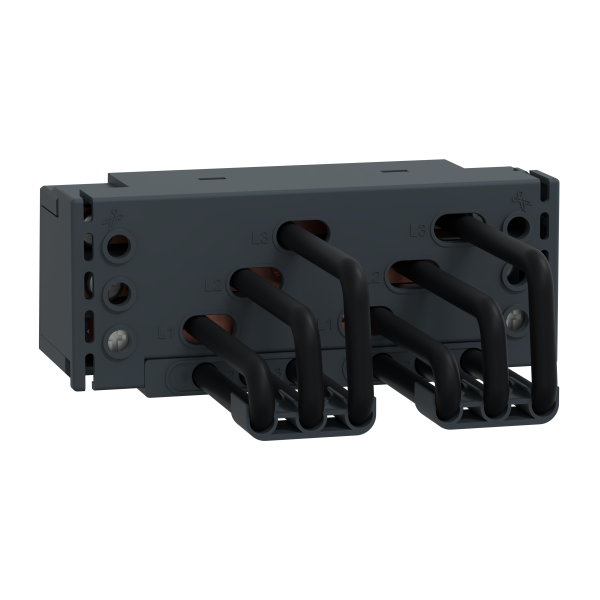 Tesys - optionoption snap in - 2 dérivation pour jeu de barres d'extension gv2 - Schneider Electric - GV2G2EA