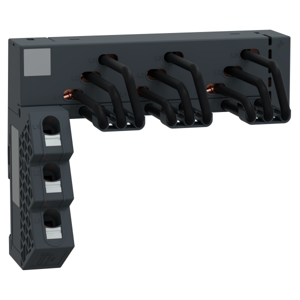 Tesys - optionoption snap in  - 3 dérivation pour jeu de barres lf gv2 63a - Schneider Electric - GV2G3LA